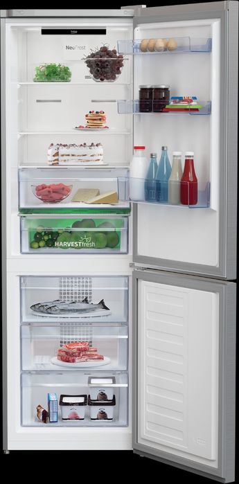 Нов хладилник с фризер Беко/Beko No Frost 348 литра