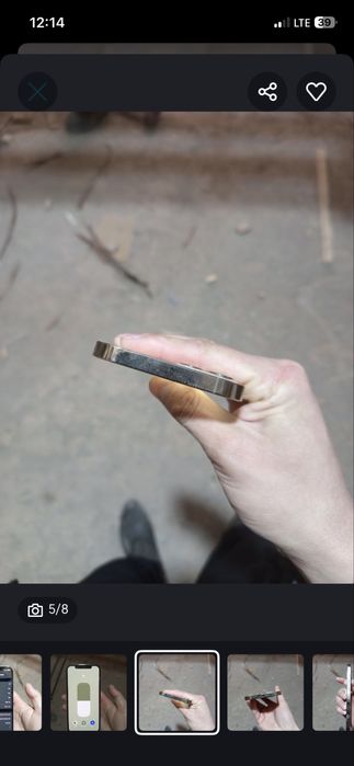 iPhone 12 pro 92 yomkost 256 GB