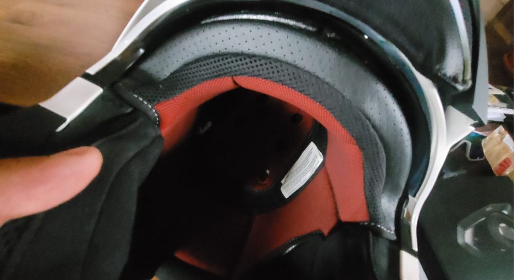 Vând casca Nolan 100-6 flip-up mărimea L și sistem Sena 30 K