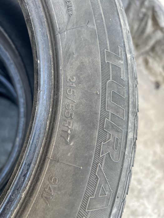 Лето резина 215/55/17