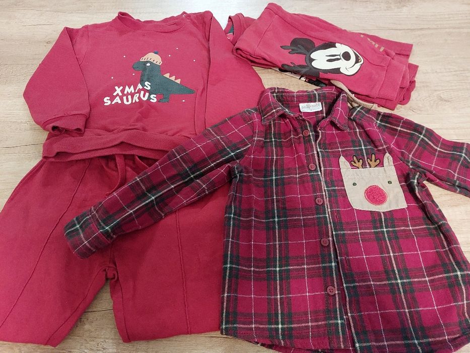 Lot imbracamints tematica Craciun 86/92