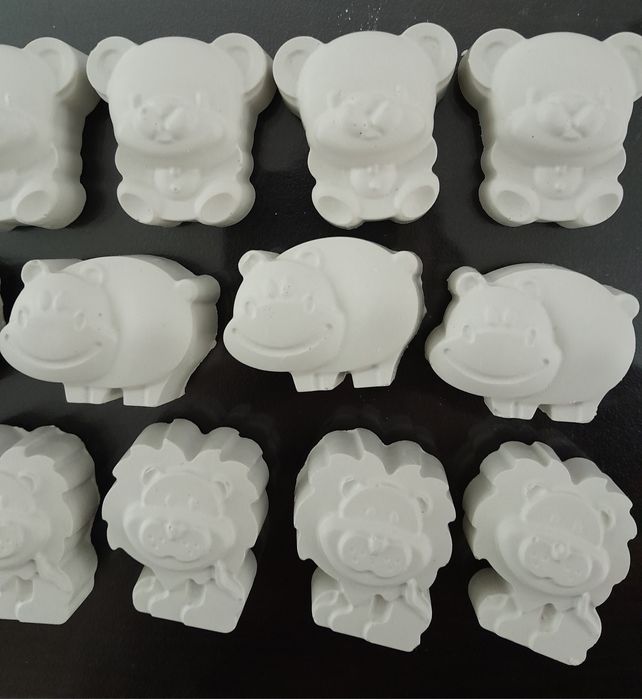 Гипсови фигурки за оцветяване. Различни модели.