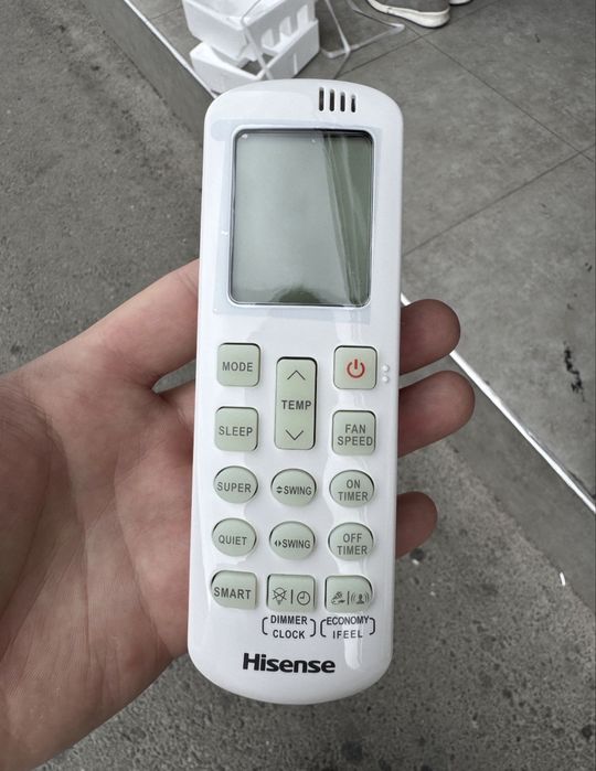 Кондиционер Hisense 12 WINGS DC Inverter, фреон R32 Доставка бесплатно
