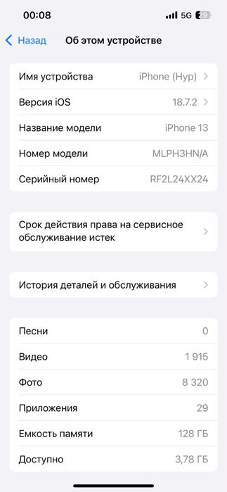 Iphone 13 128 gb