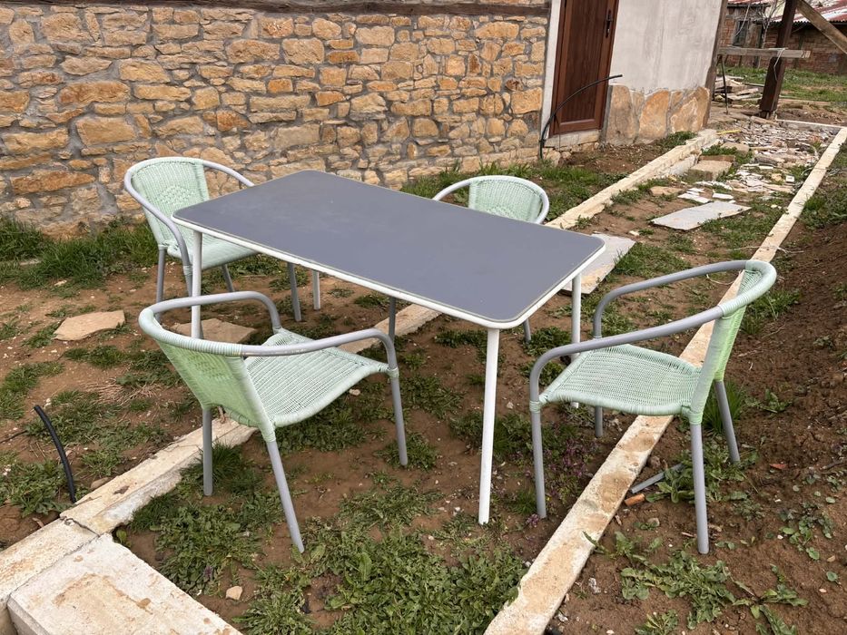 Маса комплект столове