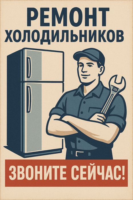 Ремонт холодильника морозильника астана