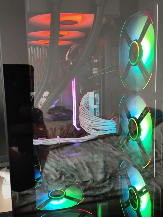 Carcasa PC-O11 Dynamic Black + 6 ventilatoare Lian Li + controler