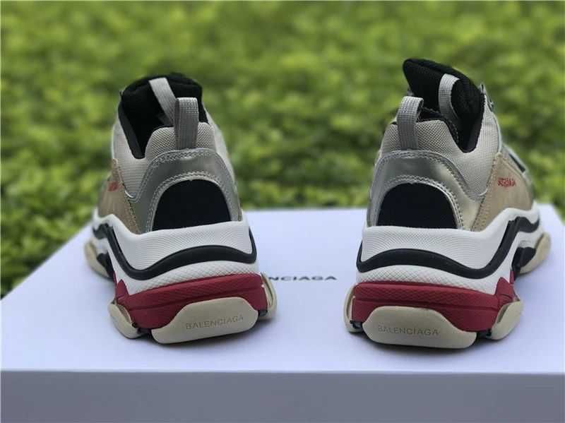 Balenciaga Triple S - Black/Dark Green/Sky Blue