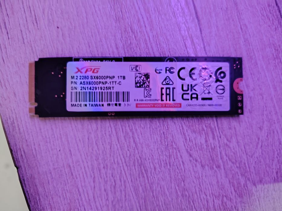 Ssd M2 ADATA XPG SX6000 Pro 1TB