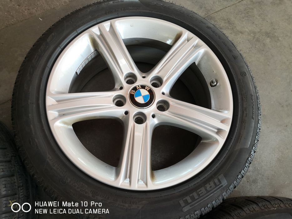 5х120 бмв bmw 5x120 17 цола джанти с датчици оригинални с гуми