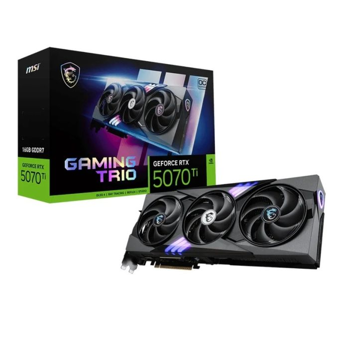 Видеокарта MSI GeForce RTX 5070 Ti, 16gb
