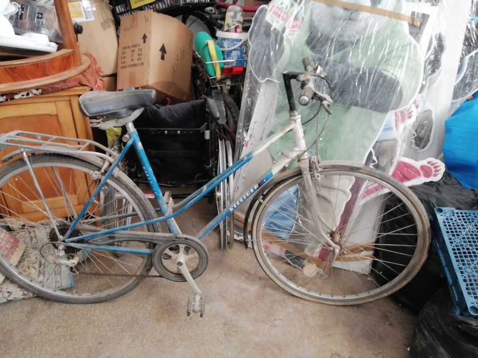 Bicicleta usoara, aluminiu, albastra Villiger dama