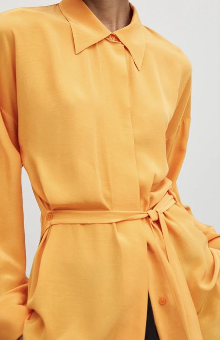 Massimo Dutti риза с колан