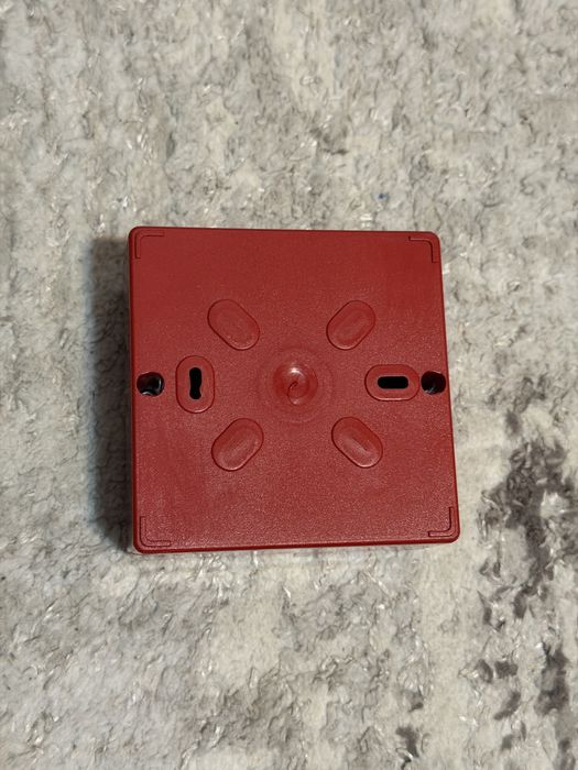 Buton de panica incendiu, adresabil, LED, IP40, ABS, Detnov MAD-450-I