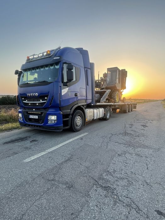 Inchiriez platforma..trailer /transport utilaje/agabaritic