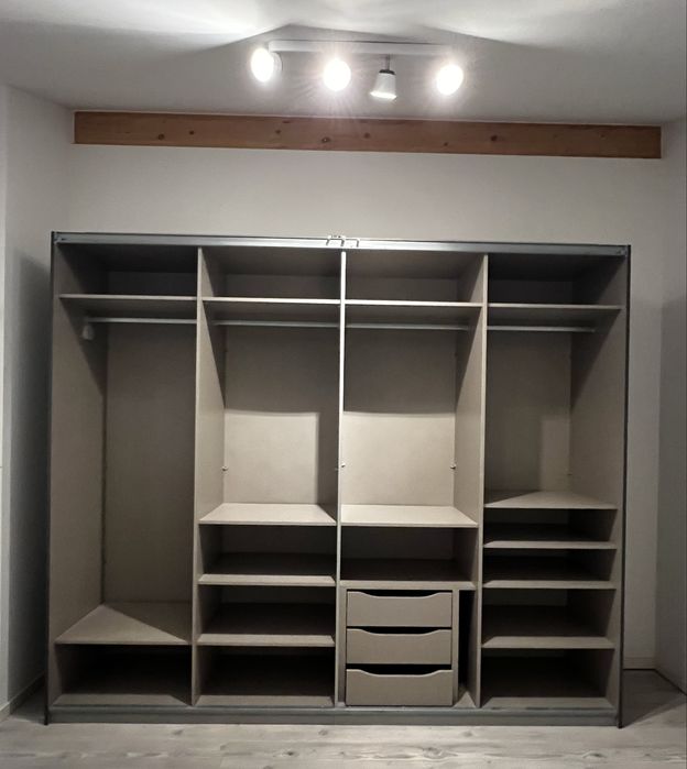 Dressing/Dulap 280/231/62 cm 4 usi culisante oglinda