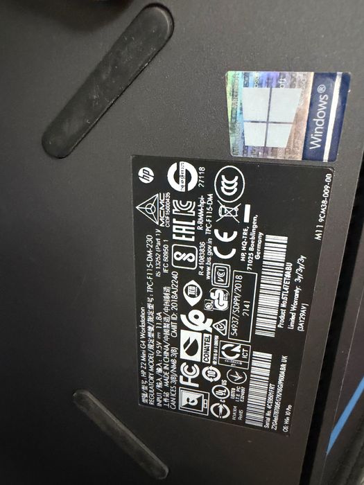 HP Z2 mini G4 Workstation