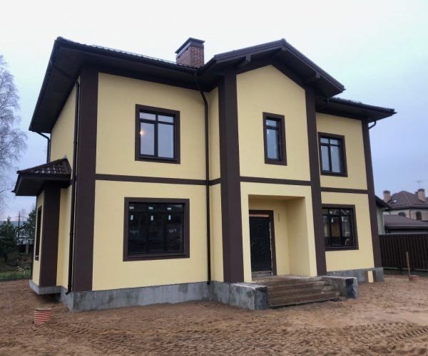 Покрасить фасад здание дом