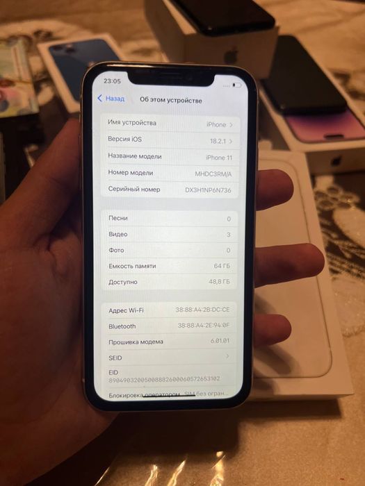 Iphone 11 64 Gb sotiladi