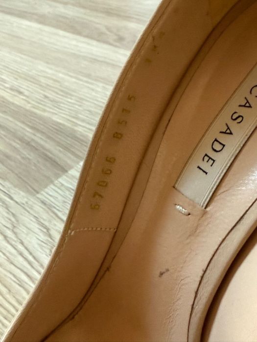 Pantofi Casadei Blade Stiletto Nude