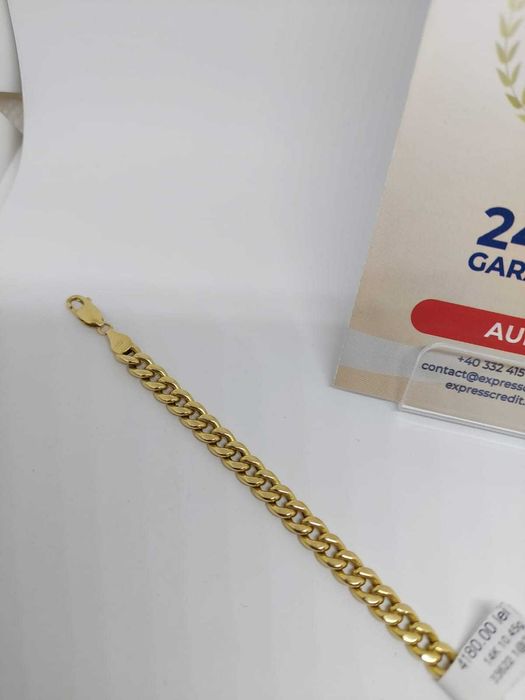 Bratara aur 14k 10.45gr [Ag30 Pacurari 2/B.33622.1] Garantie 2 ani!