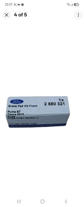 Placute frana OEM Ford Focus mk4/Kuga  mk3
