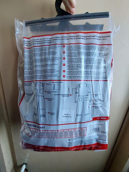 Combinezon antistatic ignifug L