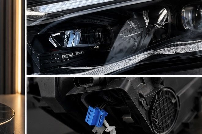 Ляв фар за Mercedes W214 digital light