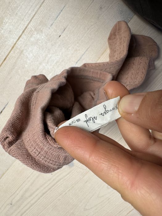 Комплект за момиченце - сукман H&M и чорапогащник Kognes Slojd