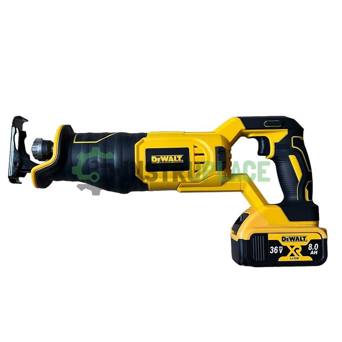 Акумулаторен Саблен Трион DeWALT 24V 6Ah Прав Трион Девалт TSTAK куфар