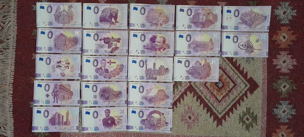 E U R O S o u v e n i r - De colectie (I)  300 lei setul