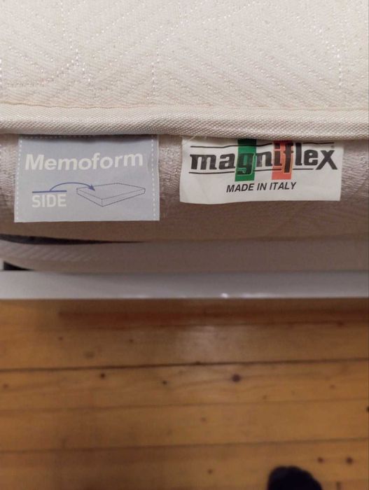 Матрак Magniflex, мемори пяна, отлично състояние, 200х160х16