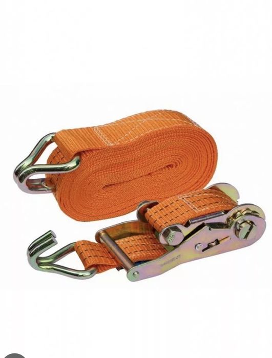 Yuklarni mahkamlash uchun stajniy remenlar (ilgakli)