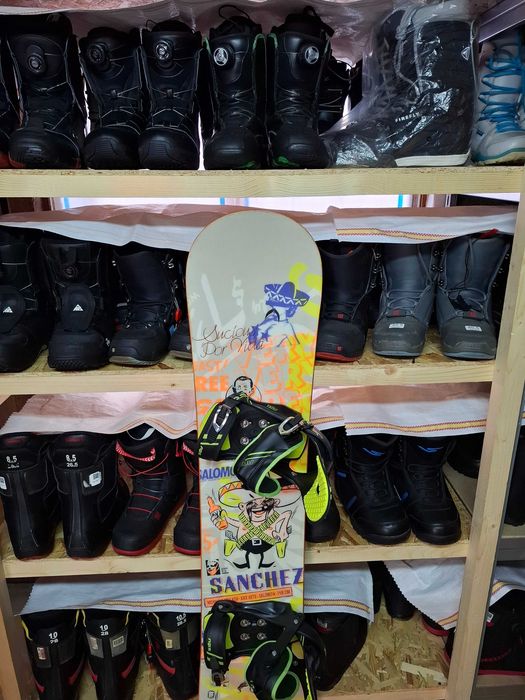 Placa snowboard 148 cm Salomon Sanchez cu legaturi freestyle noi