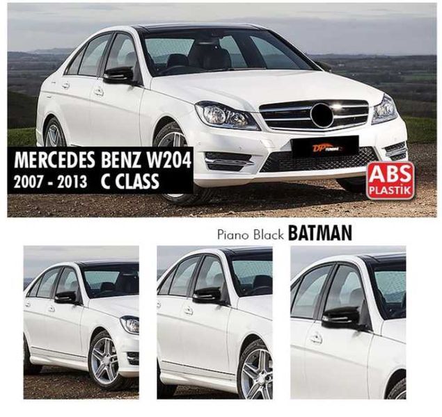 Капаци за огледала Batman за Mercedes W204, 2007-14