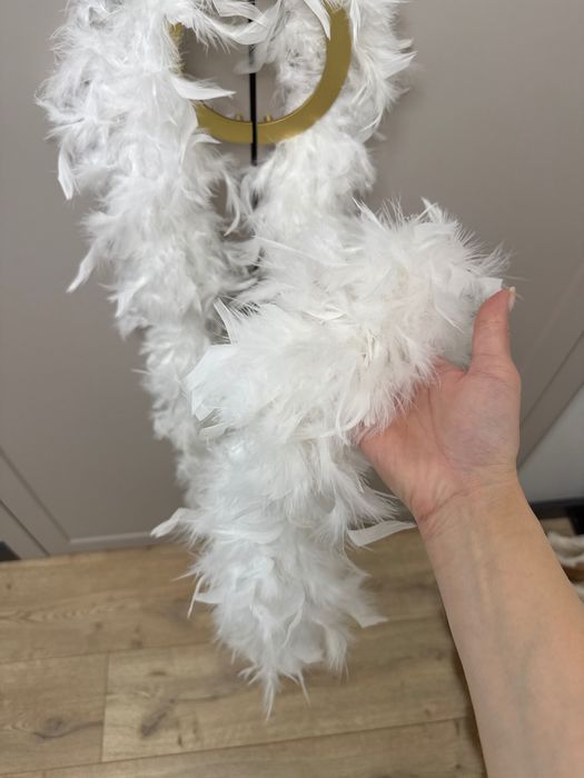 Боа перья марабу