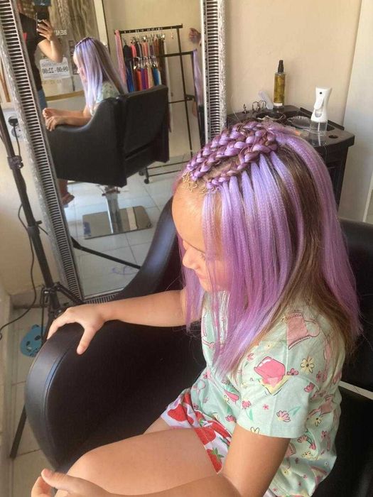 Водопад от канекалон