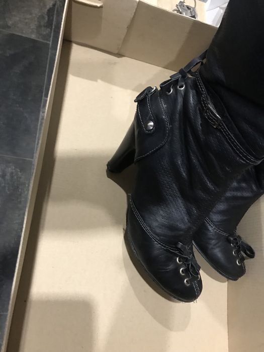 Дамски ботуши естествена кожа