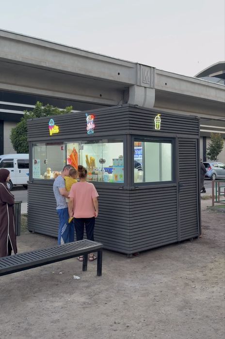 butka sotiladi fastfood, morojny, ichimlik va hokazo