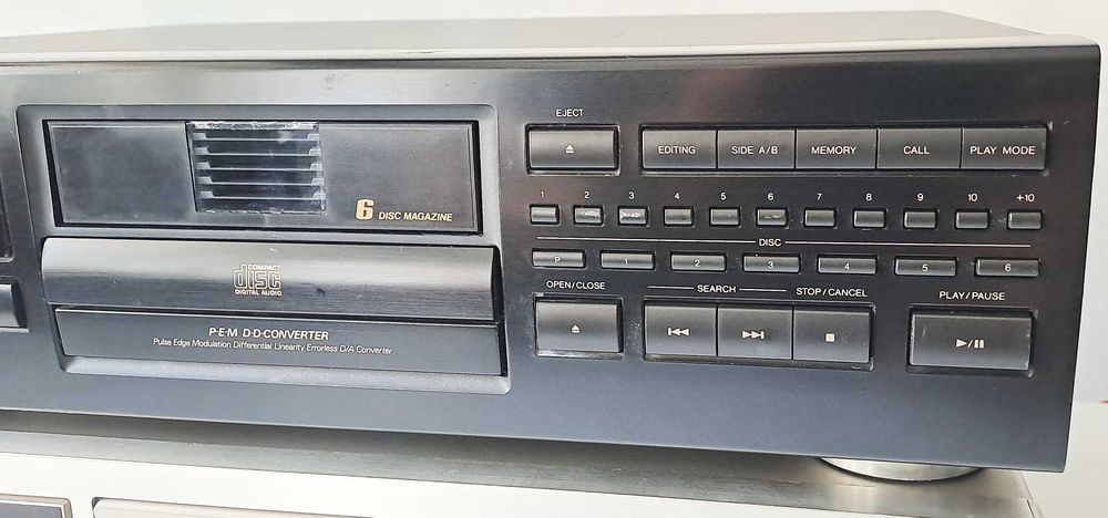 JVC XL-M508 Changer 6 Discuri + Sertar Individual Japan CD Player pt Amplificator