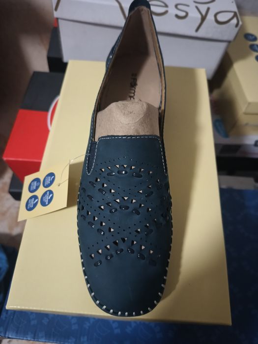 Papuci vară piele perforată