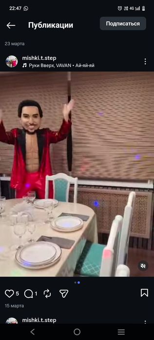 Аниматор, Мишки,