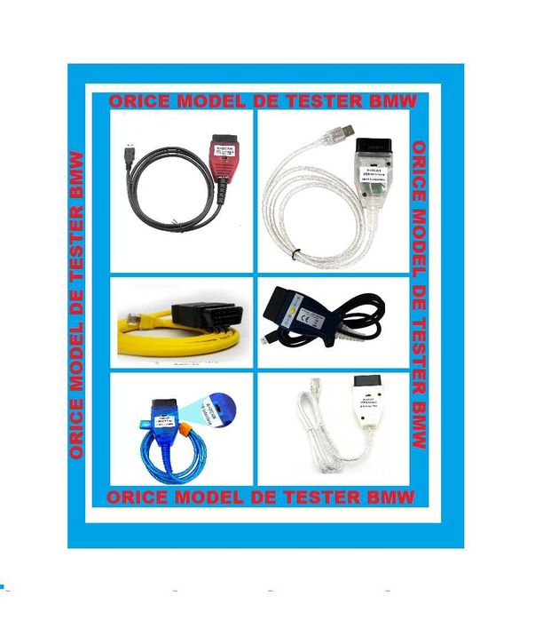 Tester BMW INPA FT232RL +Switch OBD II OBD I Interfata diagnoza K+DCAN