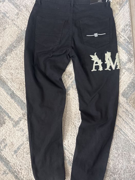 Черные джинсы amiri
