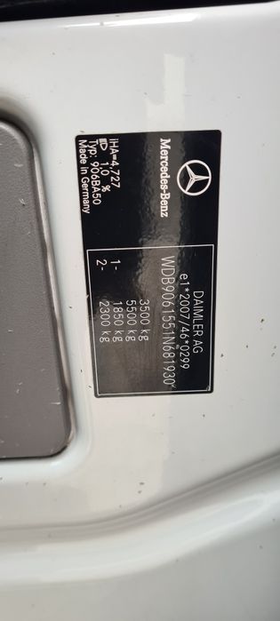 Mercedes sprinter prelata 416 516 418 518