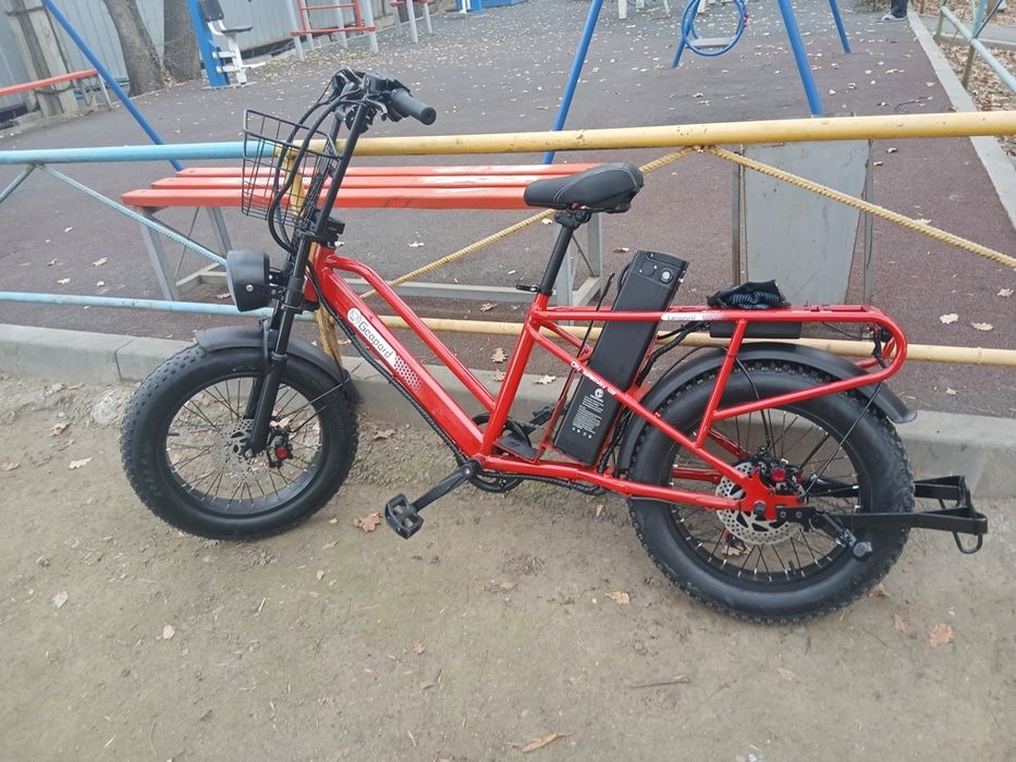 эл.велосипед гепард