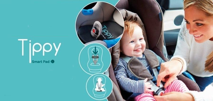 Смарт подложка за бебешко столче Tippy smart pad