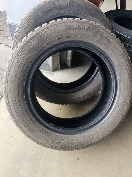 4бр Зимни ГУМИ 185 60 15 Continental TS870P XL