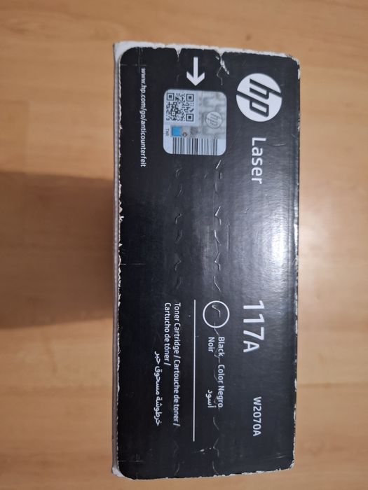 Toner Cartuș Original HP 117A Negru (W2070A) - Nou