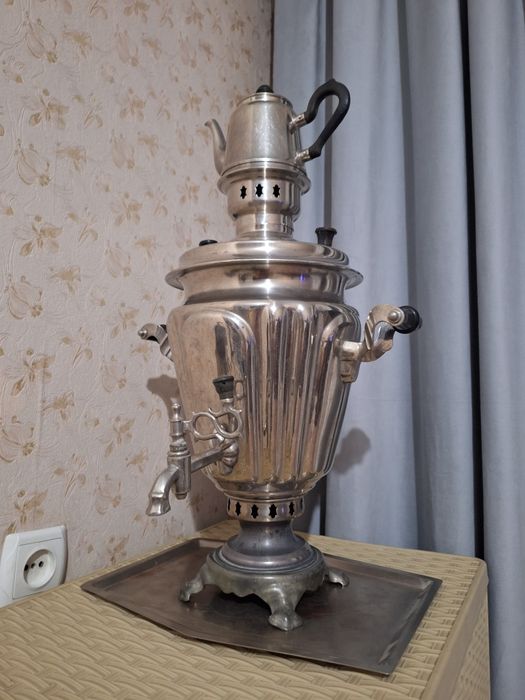 Самовар на дровах ссср.